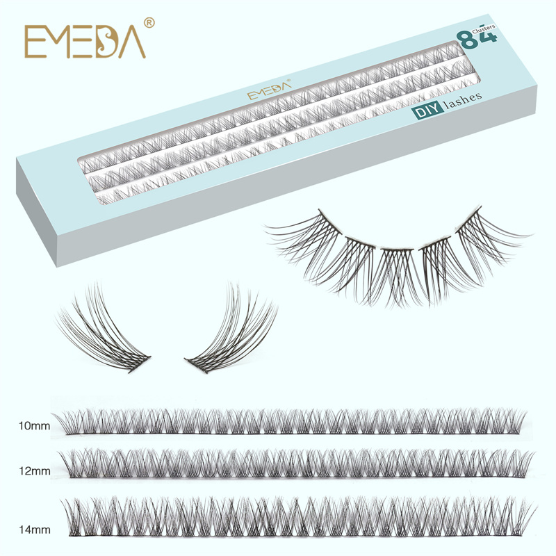 Wholesale hot selling 3D DIY Cluster lashes USA/UK ZY